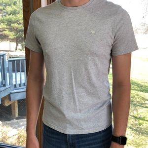 Abercrombie & Fitch plain gray t-shirt